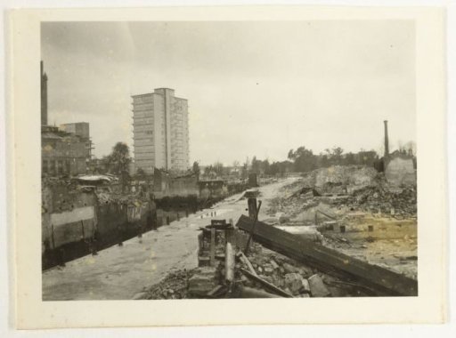 Bombed Rotterdam