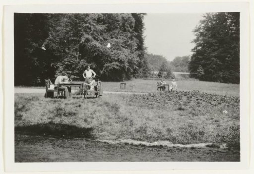 Group of German soldiers at a table