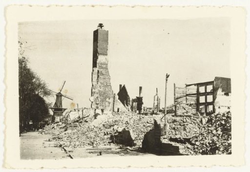 Ruins in Rotterdam