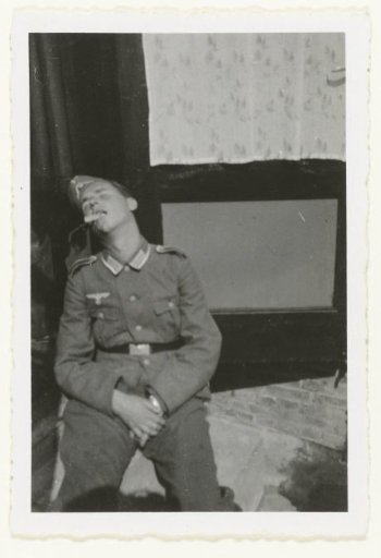 Sleeping soldier