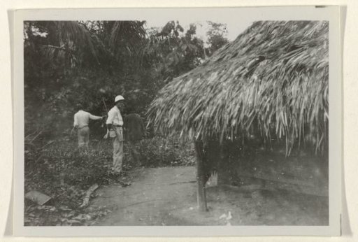 Visit to a village near Moengo