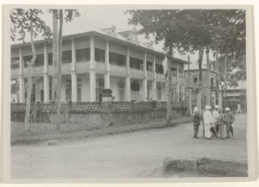 Street scene in French Guiana