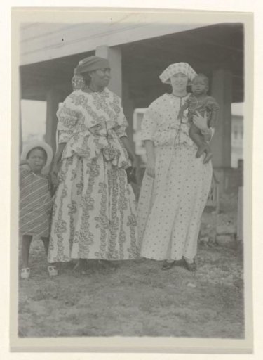 Mrs. Guilonard with a Surinamese Woman and Her Children