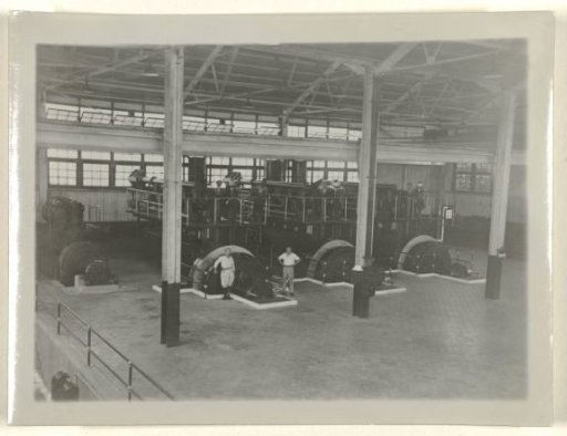 Turbines in the bauxite factory in Moengo