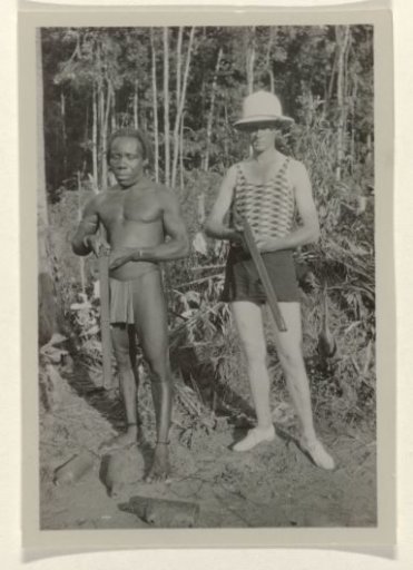 Dutch Man and Surinamese Man are Getting Ready for the Hunt