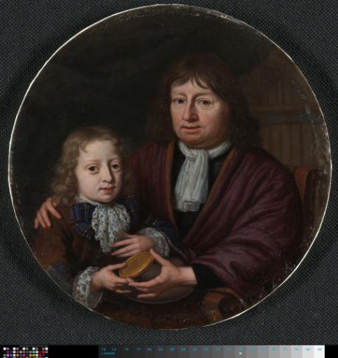 Double Portrait of Isaac Pontanus and Hendrik van Beek