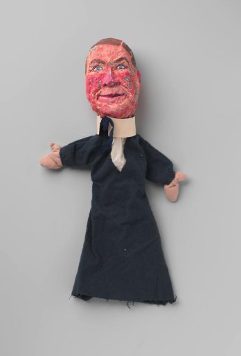 Doll representing Mr. Röell, director of the Rijksmuseum