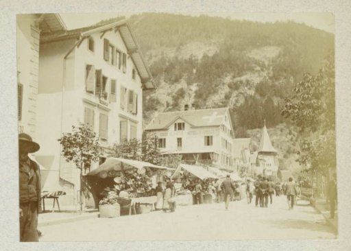 View of Meiringen, Switzerland