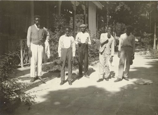 Staff of Hôtel Mösch in Port-au-Prince