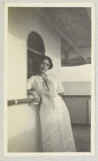 Celia Gargollo, on Deck