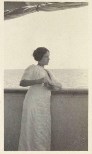 Celia Gargollo, on Deck