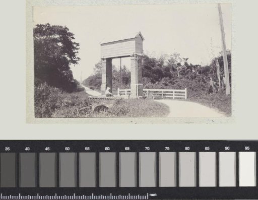 Maria Gonggrijp at a sluice