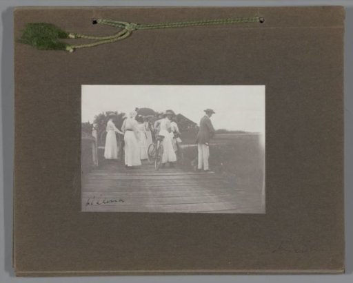 Photo Album of Eleven Loose Sheets on the Gonggrijp Family in Suriname