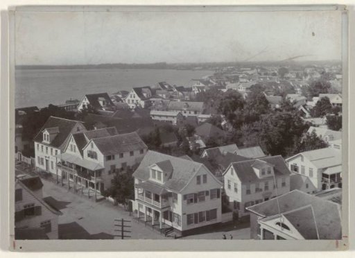 Oranjestraat in Paramaribo and the Suriname River