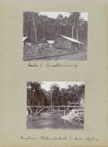 Overseer's Residence / Bridge Construction Wittewaterkreek