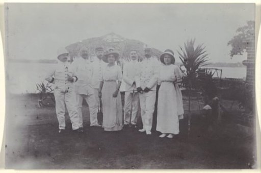 Group by the river, Suriname