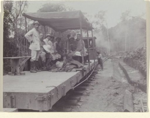 Construction of a railway in Suriname