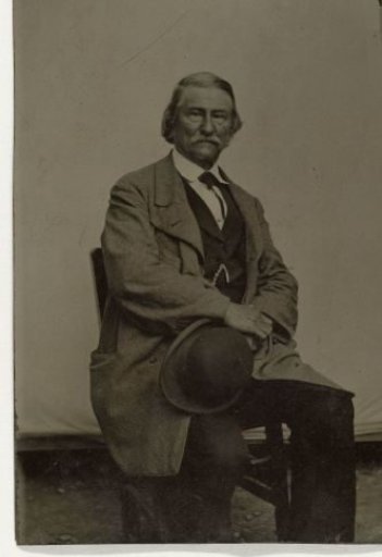 Portrait of August Kappler, founder of the town of Albina in Suriname
