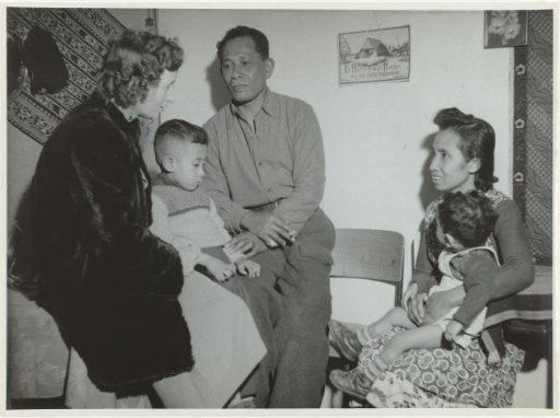 The family of former sergeant KNSL J. Wisupuny