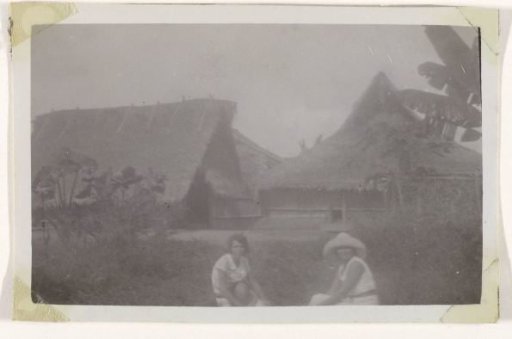 The dwelling of the Javanese Asmo, the nurse of plantation Accaribo