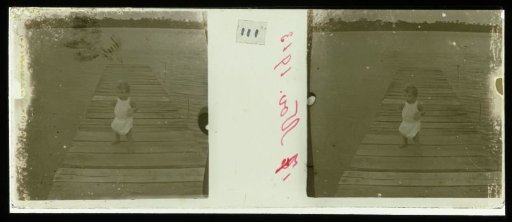 Gerard Brouwers on the pier of Plantage Accaribo
