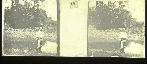 Unknown person at the Accaribo plantation