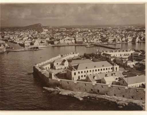 View of the Waterfort in Willemstad, Curaçao