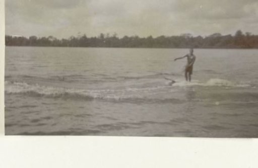 River on Accaribo plantation in Suriname