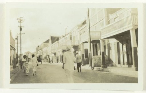Street in Willemstad, Curaçao