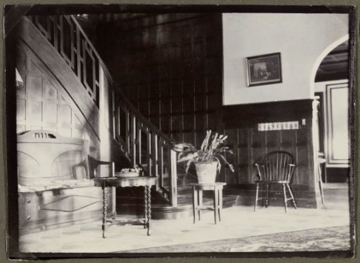 Interior of the house of Mr. and Mrs. Jetten