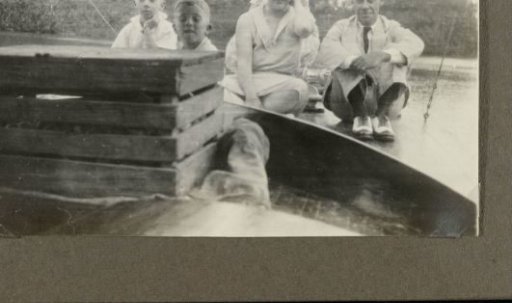 Mr. and Mrs. Jetten with guests on a river boat