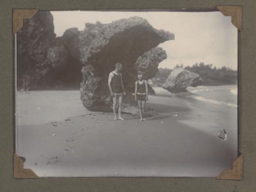 Family photo of the holiday in Barbados