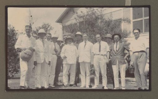 Photograph of a group of men