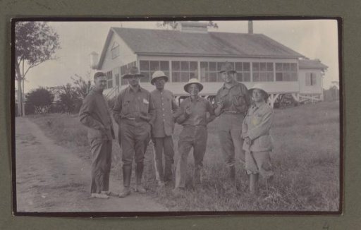 Group photograph of six men