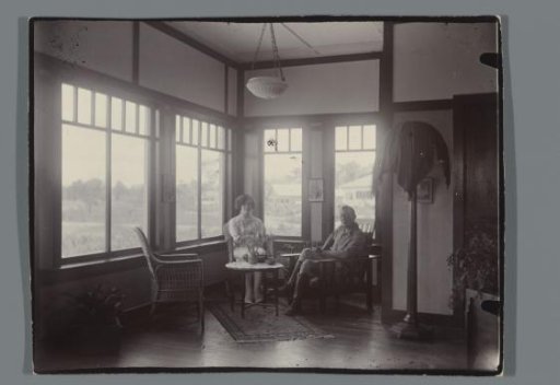Jetten couple in the living room