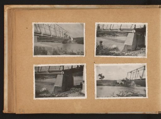 Damaged bridge