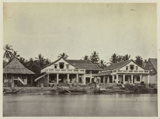 Houses by a River