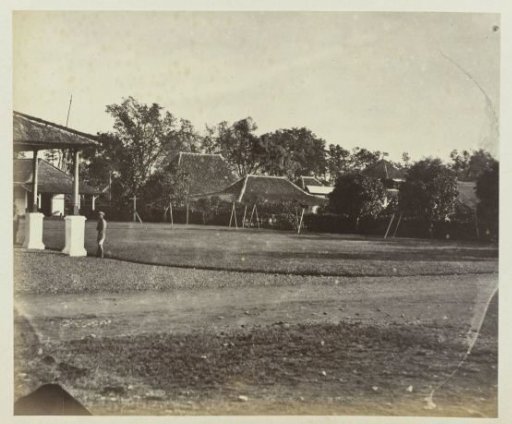 Field Next to a Building