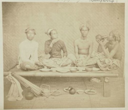 Four Javanese Men
