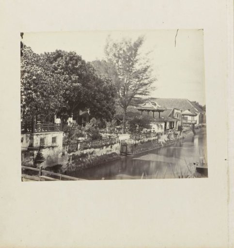 Rear of Chinese house in Semarang