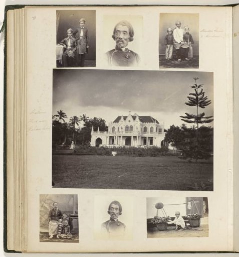 Villa of Raden Saleh and Six Portraits