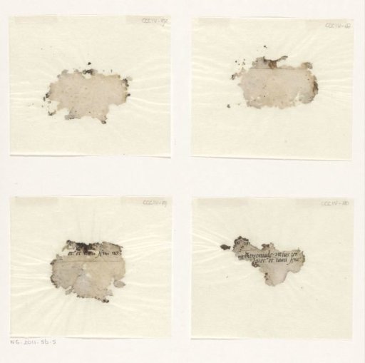 Loose fragments of prints of the Great Hercules