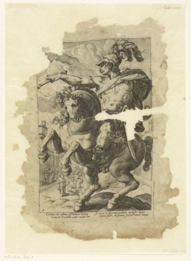 Marcus Curtius on Horseback