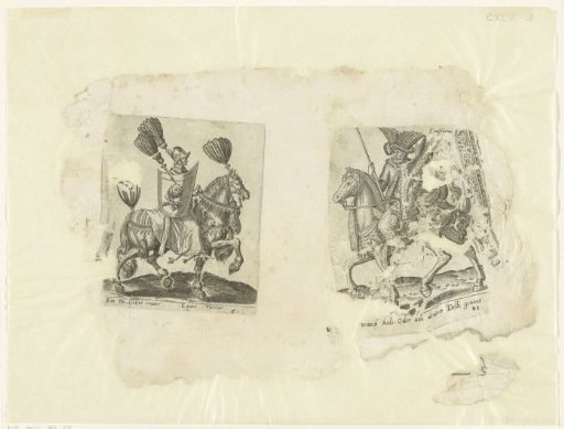 Ottoman horseman and adventurer on horseback