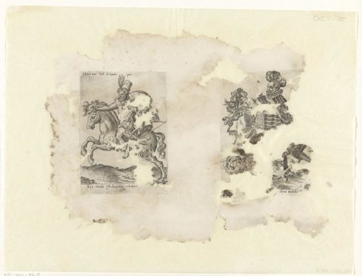 Irish Cavalryman and Spanish Gentleman