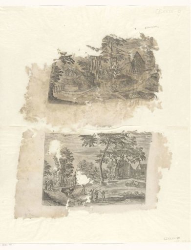 View of Etterbeek and view of Eggevoort