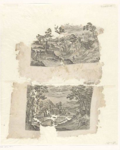 View of the Hof van Carloo and View of Bosvoorde