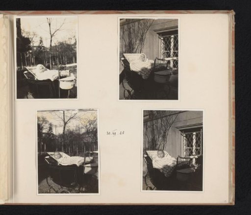 Isabel Wachenheimer in a pram, 30 December 1928