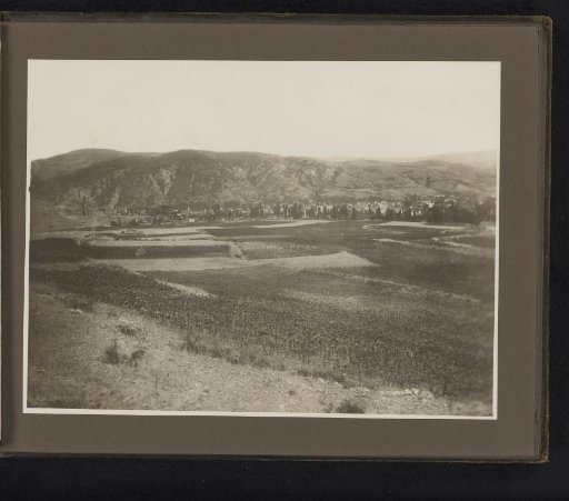 Valley with fields