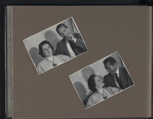 Portraits of Isabel Wachenheimer with her Third Husband Gideon Elon, in Germany or the United States
